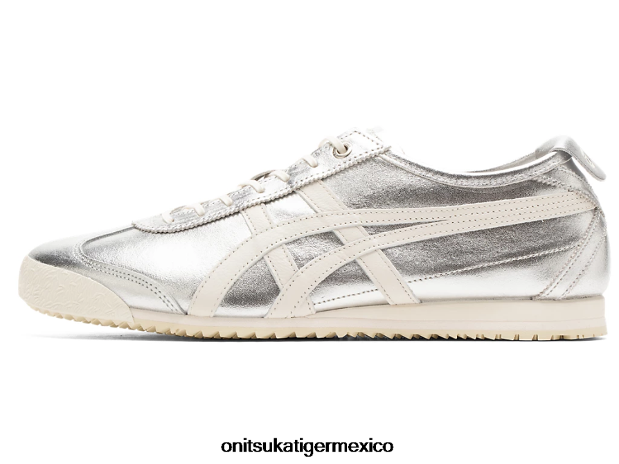 Onitsuka Tiger zapatos 4P8D6N108 plata pura/crema unisexo méxico 66 sd