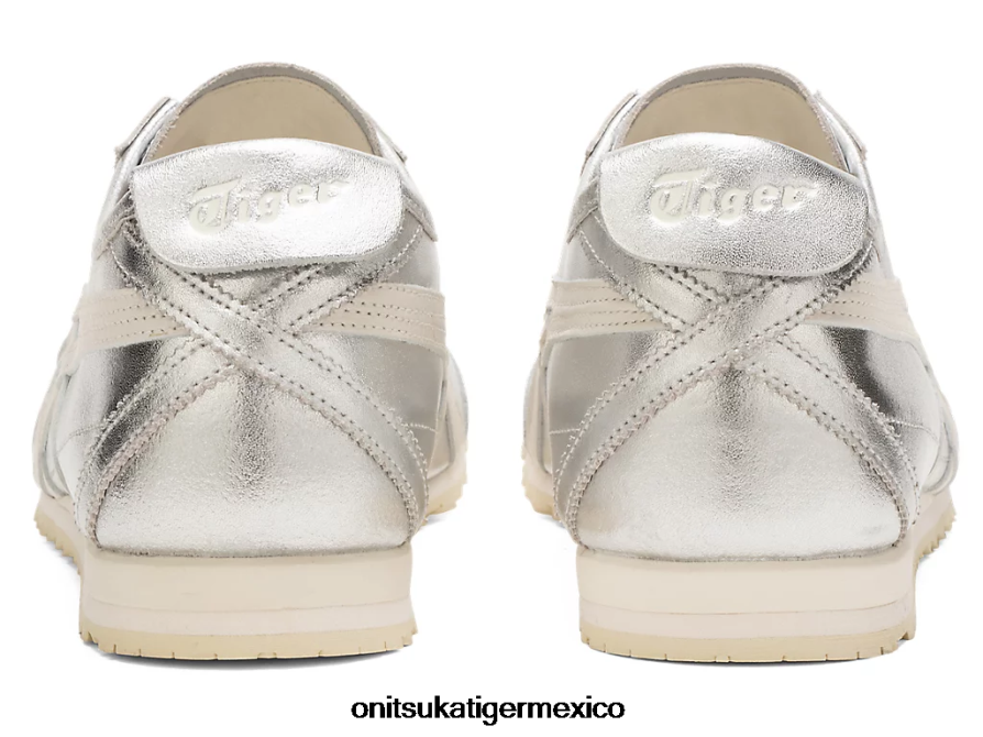 Onitsuka Tiger zapatos 4P8D6N108 plata pura/crema unisexo méxico 66 sd