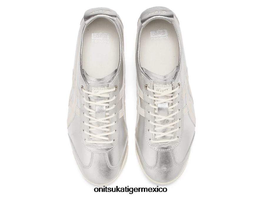 Onitsuka Tiger zapatos 4P8D6N108 plata pura/crema unisexo méxico 66 sd