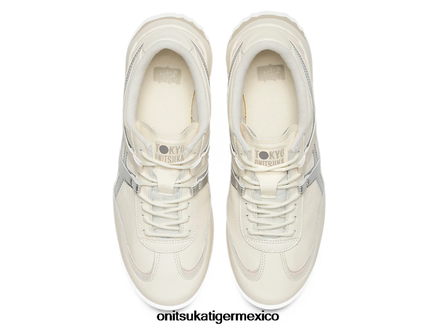 Onitsuka Tiger zapatos 4P8D6N112 crema/plata pura unisexo delegación ex