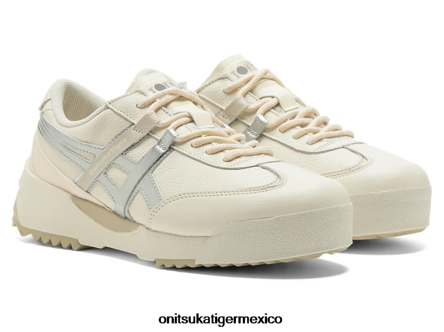 Onitsuka Tiger zapatos 4P8D6N112 crema/plata pura unisexo delegación ex