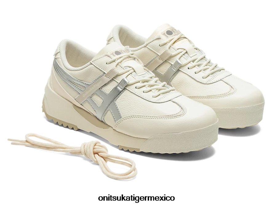 Onitsuka Tiger zapatos 4P8D6N112 crema/plata pura unisexo delegación ex