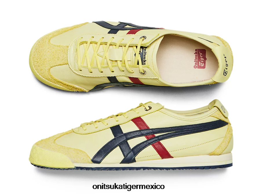 Onitsuka Tiger zapatos 4P8D6N116 amarillo fruncido/chaquetón unisexo méxico 66 sd