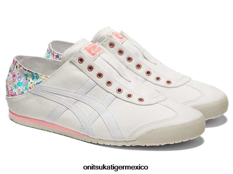 Onitsuka Tiger zapatos 4P8D6N117 crema/guayaba unisexo méxico 66 paraty