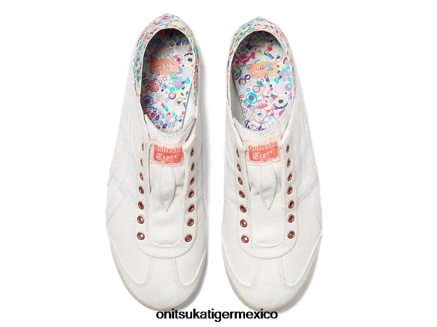 Onitsuka Tiger zapatos 4P8D6N117 crema/guayaba unisexo méxico 66 paraty