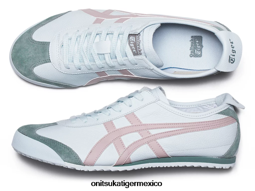 Onitsuka Tiger zapatos 4P8D6N123 azul aireado/rosa de cuenca unisexo México 66