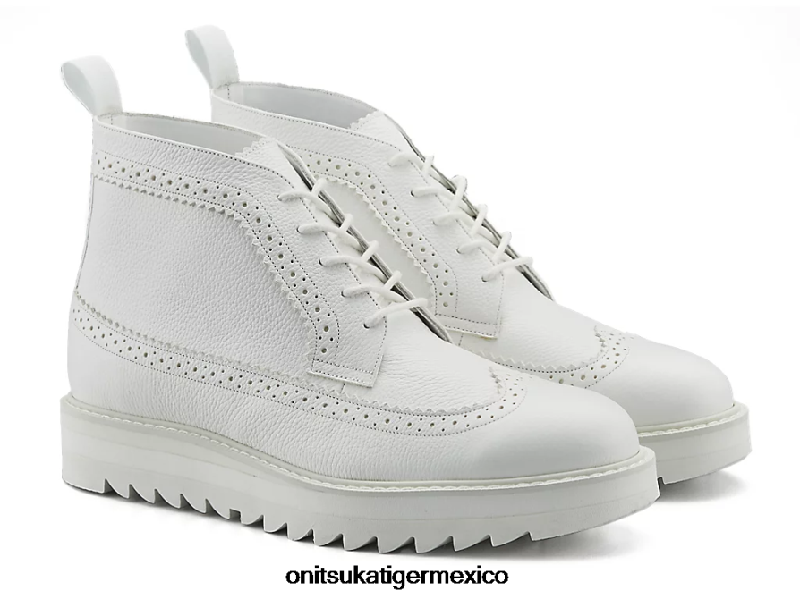 Onitsuka Tiger zapatos 4P8D6N13 blanco unisexo chukka brogue