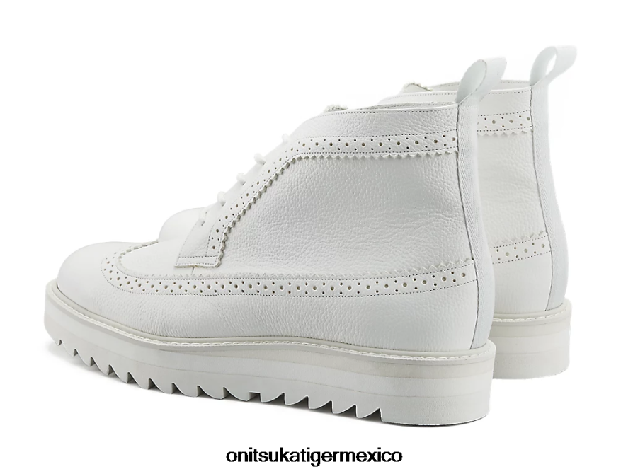 Onitsuka Tiger zapatos 4P8D6N13 blanco unisexo chukka brogue