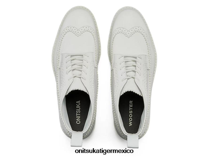 Onitsuka Tiger zapatos 4P8D6N13 blanco unisexo chukka brogue