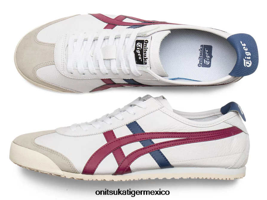 Onitsuka Tiger zapatos 4P8D6N131 bayas blancas/secas unisexo México 66