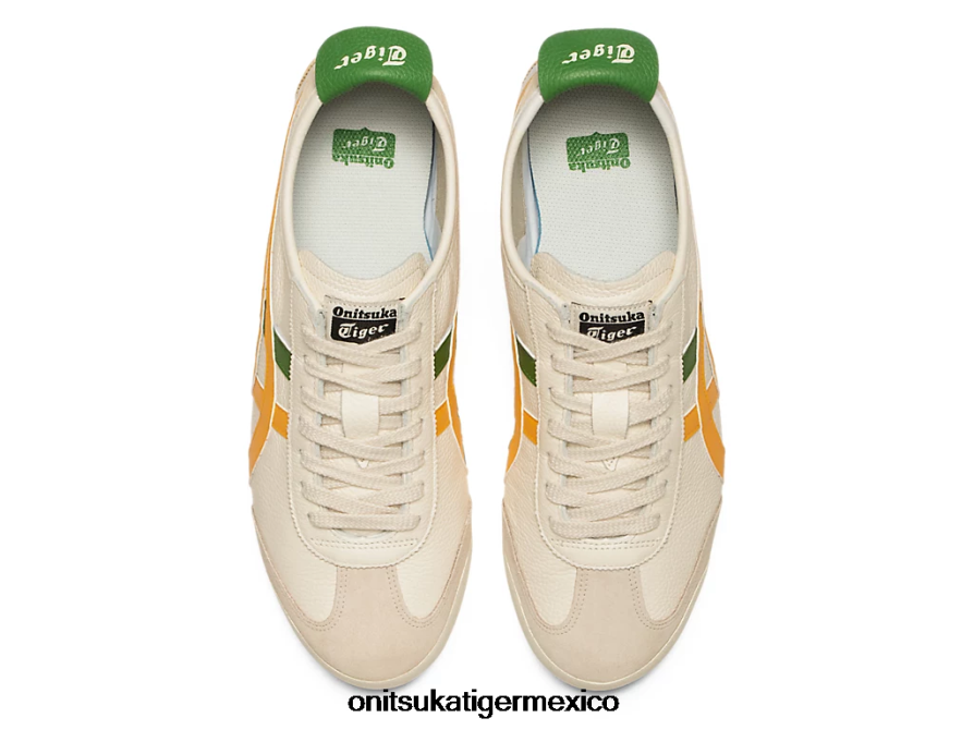 Onitsuka Tiger zapatos 4P8D6N132 crema/cítricos unisexo México 66