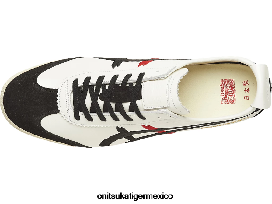 Onitsuka Tiger zapatos 4P8D6N135 blanco negro hombres México 66 de lujo