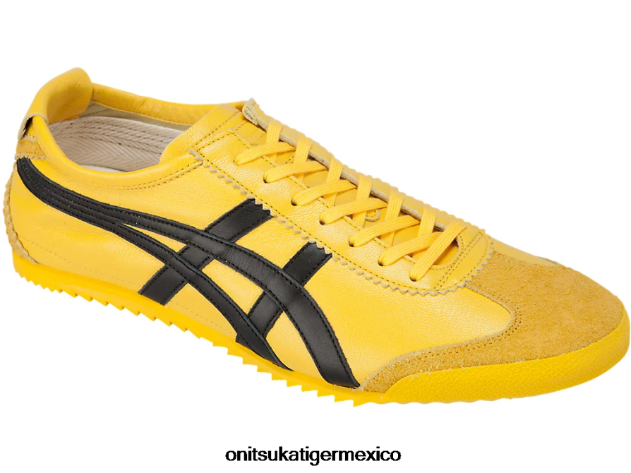 Onitsuka Tiger zapatos 4P8D6N136 tai chi amarillo/negro hombres México 66 de lujo