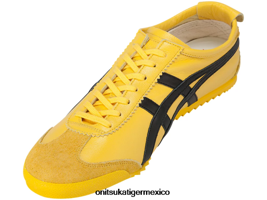 Onitsuka Tiger zapatos 4P8D6N136 tai chi amarillo/negro hombres México 66 de lujo