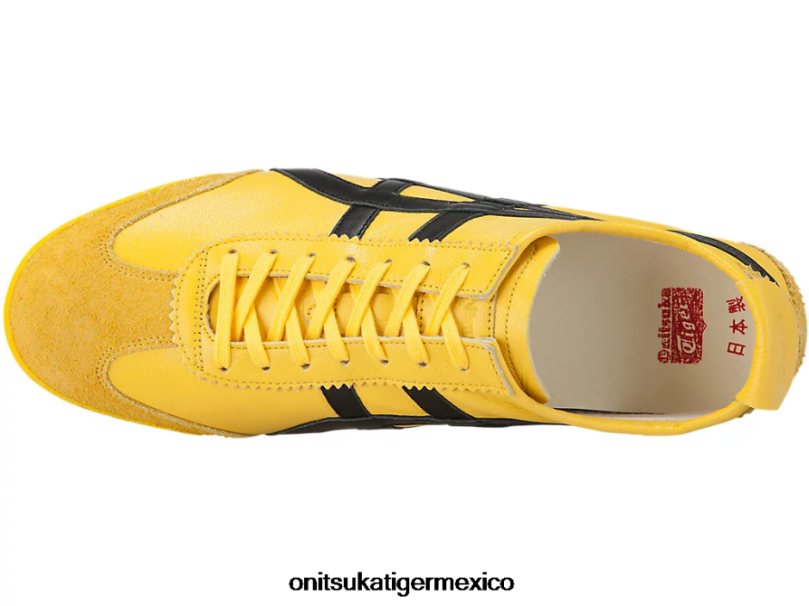 Onitsuka Tiger zapatos 4P8D6N136 tai chi amarillo/negro hombres México 66 de lujo