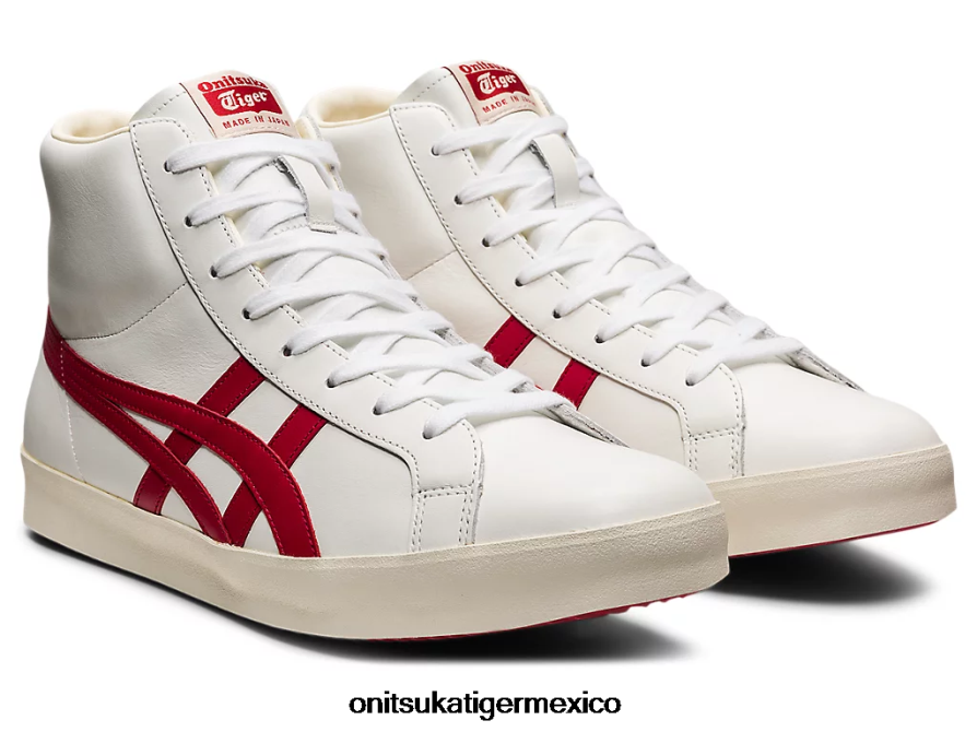 Onitsuka Tiger zapatos 4P8D6N138 blanco/rojo clásico unisexo fabre hola nm