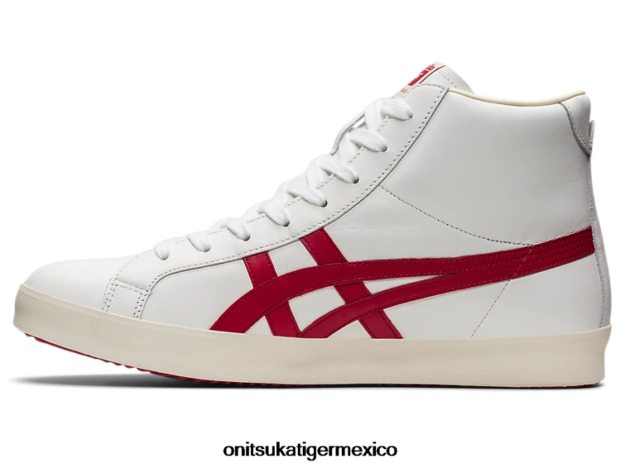Onitsuka Tiger zapatos 4P8D6N138 blanco/rojo clásico unisexo fabre hola nm