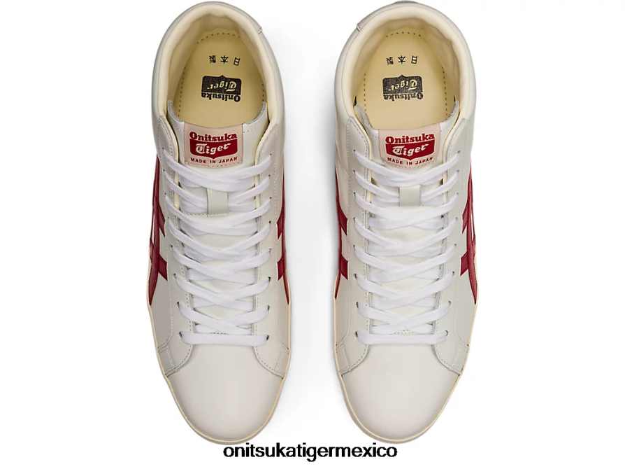 Onitsuka Tiger zapatos 4P8D6N138 blanco/rojo clásico unisexo fabre hola nm