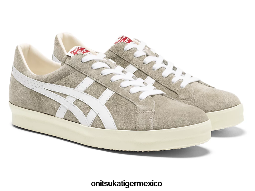 Onitsuka Tiger zapatos 4P8D6N143 beige pálido/blanco unisexo fabre nm
