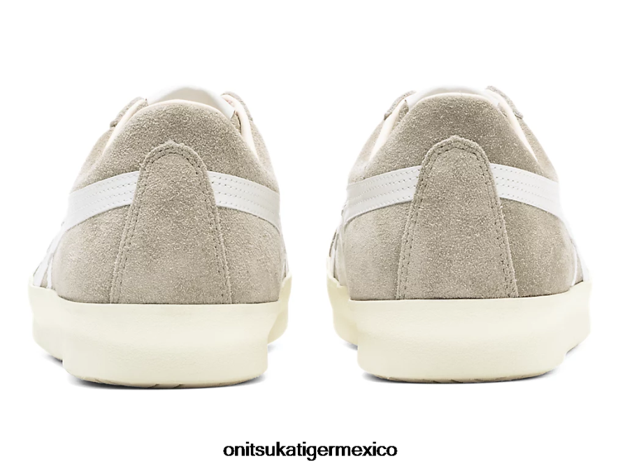 Onitsuka Tiger zapatos 4P8D6N143 beige pálido/blanco unisexo fabre nm