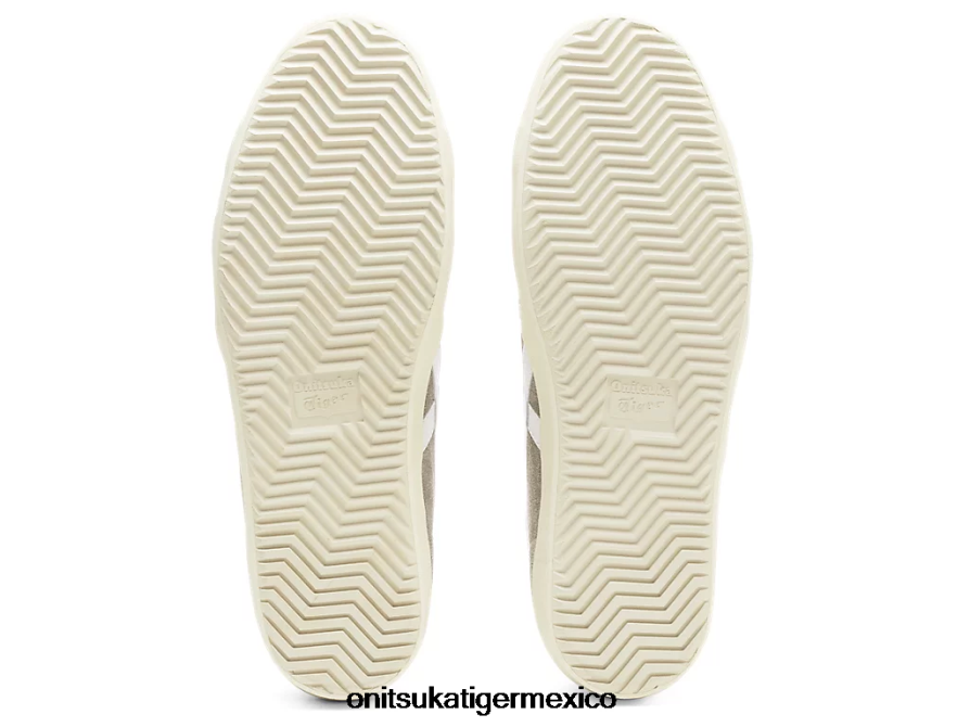 Onitsuka Tiger zapatos 4P8D6N143 beige pálido/blanco unisexo fabre nm