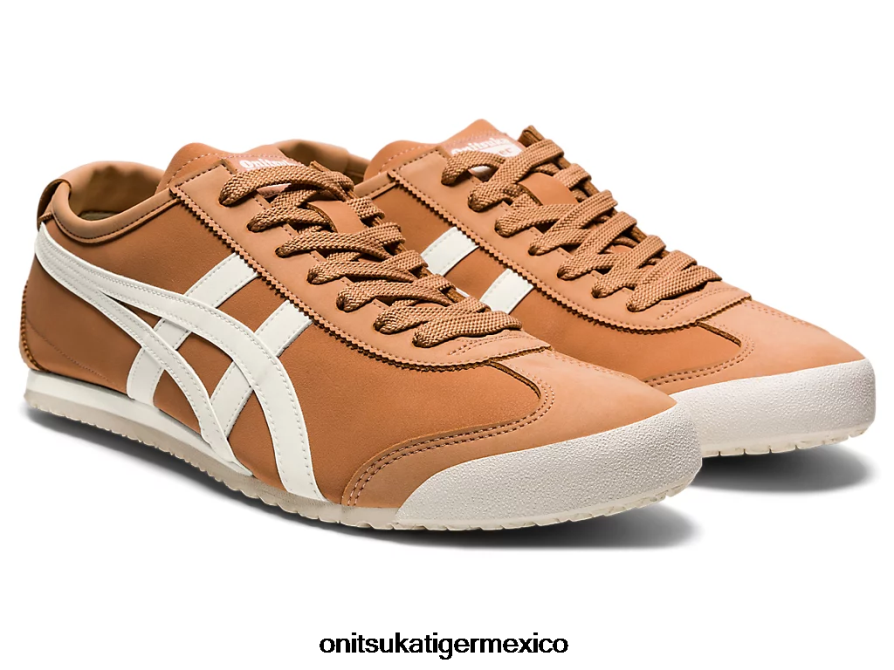 Onitsuka Tiger zapatos 4P8D6N145 rojo arena/crema unisexo México 66