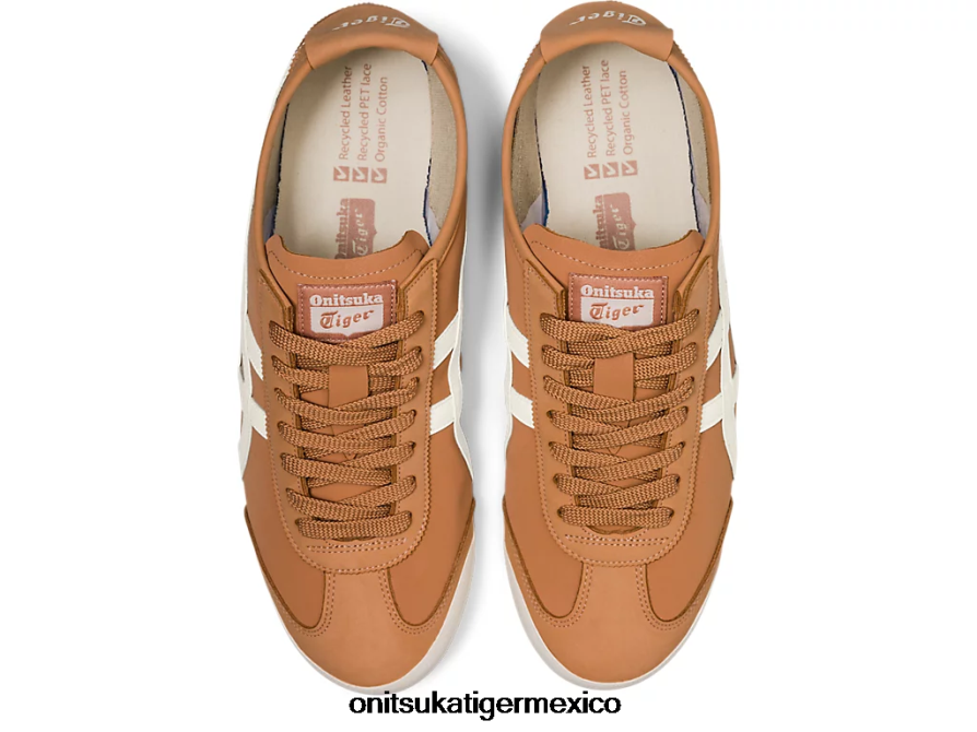 Onitsuka Tiger zapatos 4P8D6N145 rojo arena/crema unisexo México 66