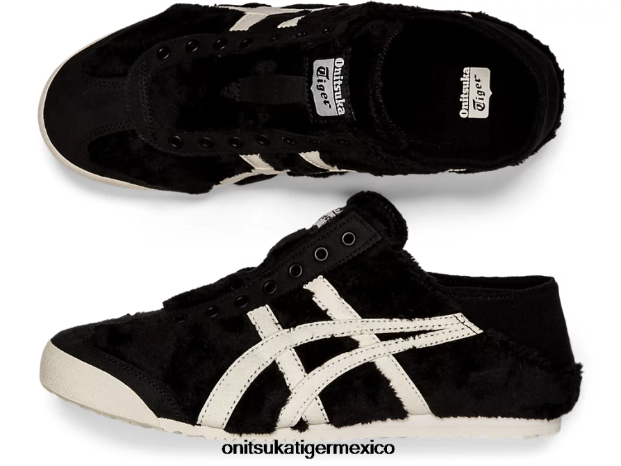 Onitsuka Tiger zapatos 4P8D6N157 negro/crema unisexo méxico 66 paraty
