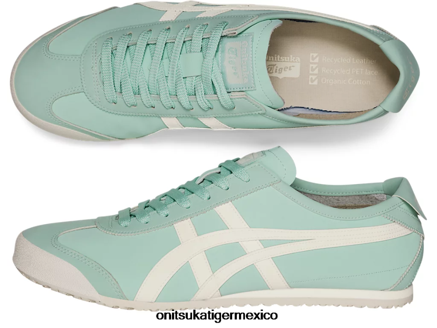 Onitsuka Tiger zapatos 4P8D6N164 azul pálido/crema unisexo México 66