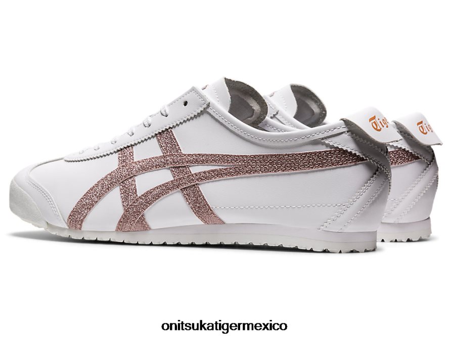 Onitsuka Tiger zapatos 4P8D6N165 blanco/oro rosa unisexo México 66