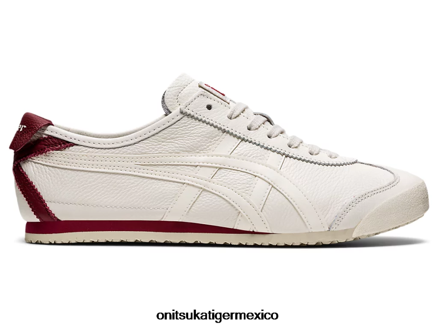 Onitsuka Tiger zapatos 4P8D6N166 crema/jugo de remolacha unisexo México 66