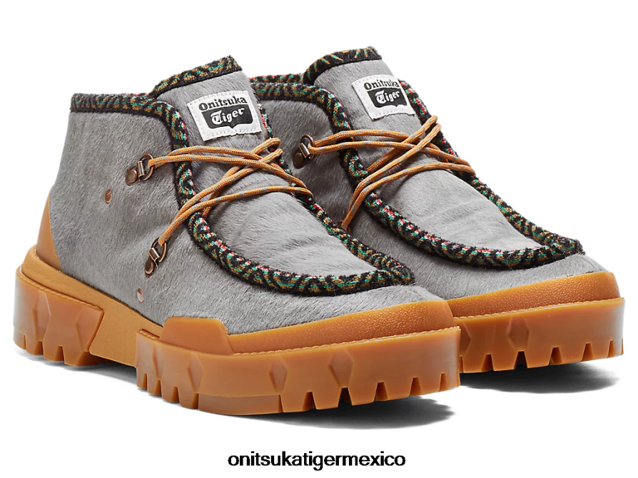 Onitsuka Tiger zapatos 4P8D6N167 campanario gris/castaño unisexo bota de pelo hmr pico