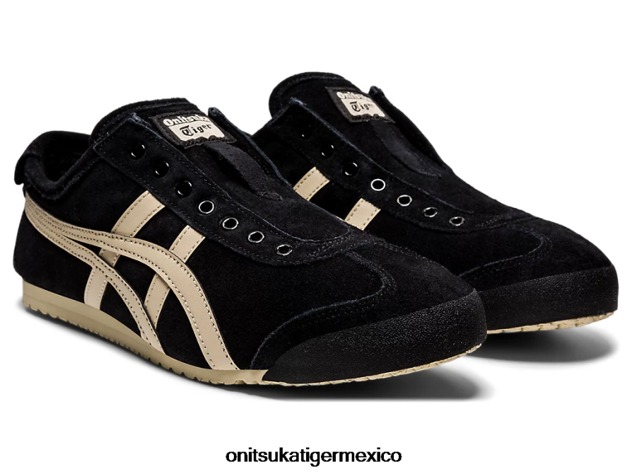 Onitsuka Tiger zapatos 4P8D6N168 negro/masilla unisexo México 66 sin cordones