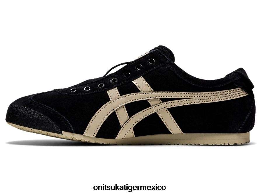Onitsuka Tiger zapatos 4P8D6N168 negro/masilla unisexo México 66 sin cordones