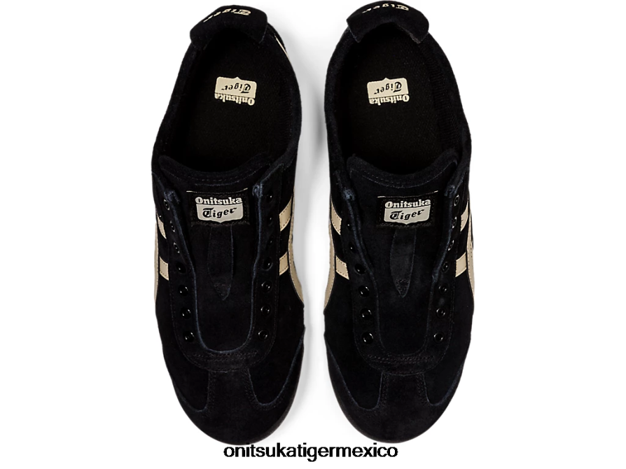Onitsuka Tiger zapatos 4P8D6N168 negro/masilla unisexo México 66 sin cordones