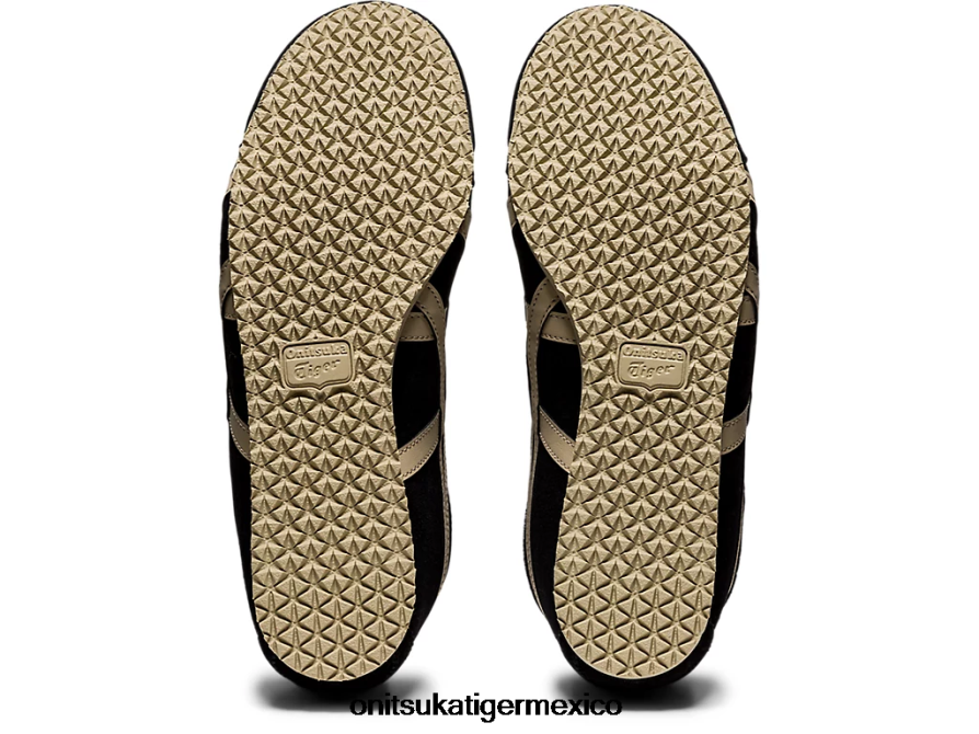 Onitsuka Tiger zapatos 4P8D6N168 negro/masilla unisexo México 66 sin cordones