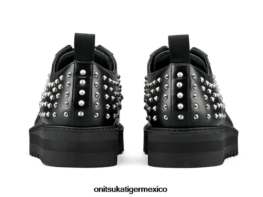 Onitsuka Tiger zapatos 4P8D6N17 negro unisexo derbi tachonado