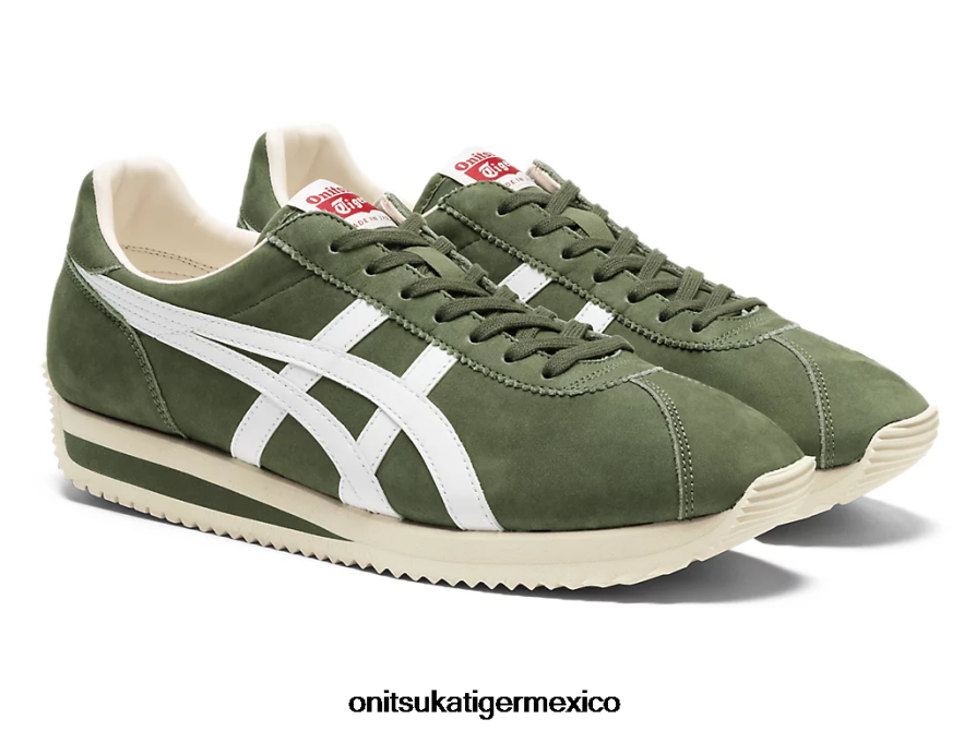 Onitsuka Tiger zapatos 4P8D6N173 verde bronce/blanco unisexo moal 77 nm