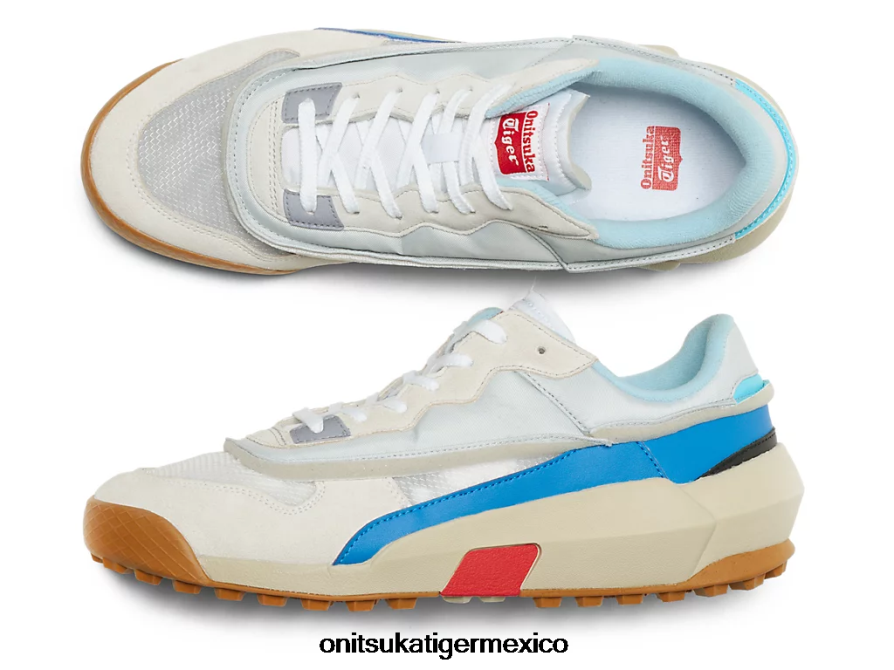 Onitsuka Tiger zapatos 4P8D6N190 blanco unisexo corredor de mezcla