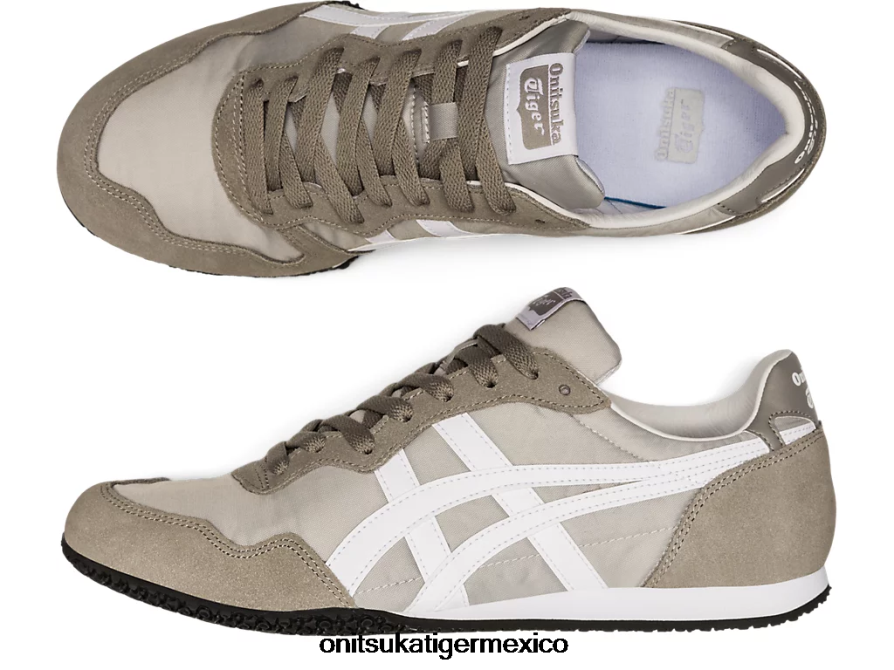 Onitsuka Tiger zapatos 4P8D6N195 gris ostra/blanco unisexo serrano