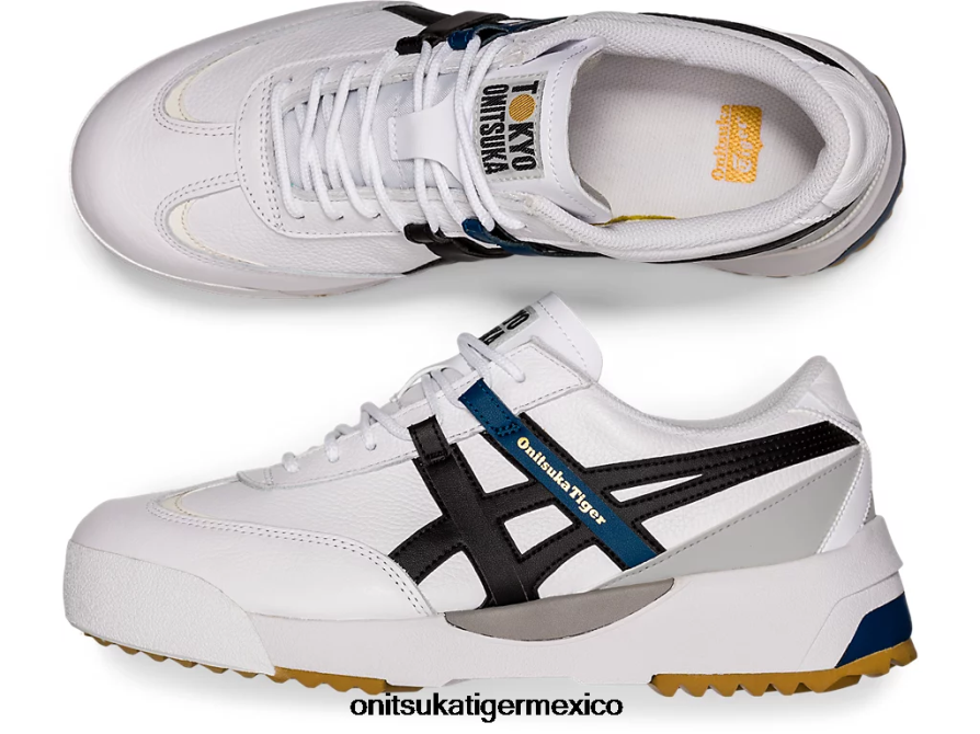 Onitsuka Tiger zapatos 4P8D6N197 blanco negro unisexo delegación ex