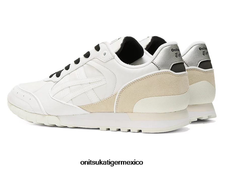 Onitsuka Tiger zapatos 4P8D6N20 blanco unisexo colorado ochenta y cinco