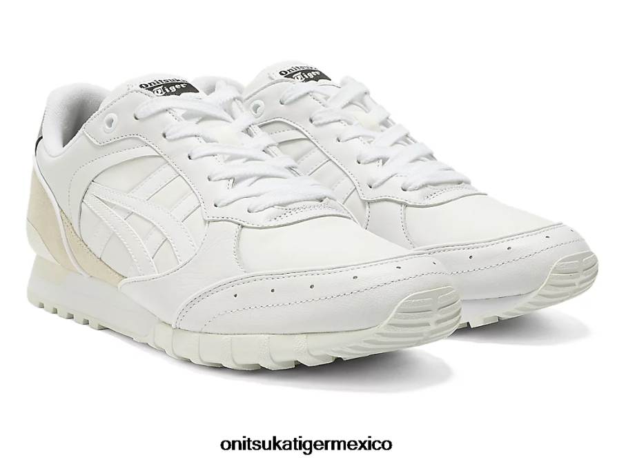 Onitsuka Tiger zapatos 4P8D6N20 blanco unisexo colorado ochenta y cinco