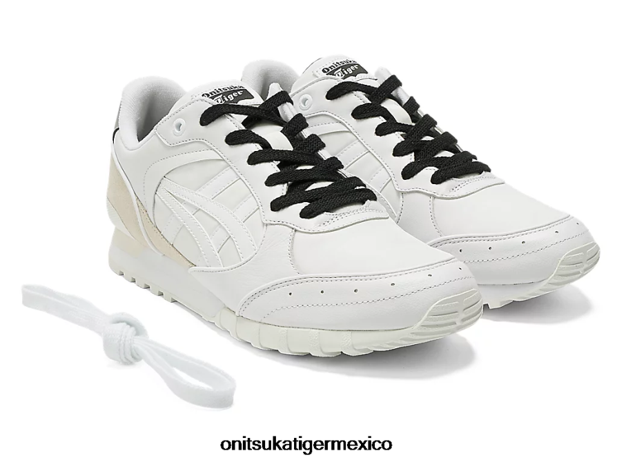 Onitsuka Tiger zapatos 4P8D6N20 blanco unisexo colorado ochenta y cinco
