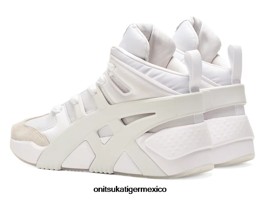 Onitsuka Tiger zapatos 4P8D6N200 blanco unisexo zapatillas deportivas con logo grande infladas