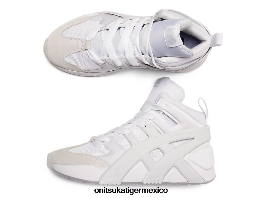 Onitsuka Tiger zapatos 4P8D6N200 blanco unisexo zapatillas deportivas con logo grande infladas