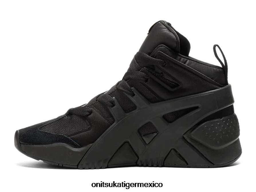 Onitsuka Tiger zapatos 4P8D6N203 negro unisexo zapatillas deportivas con logo grande infladas