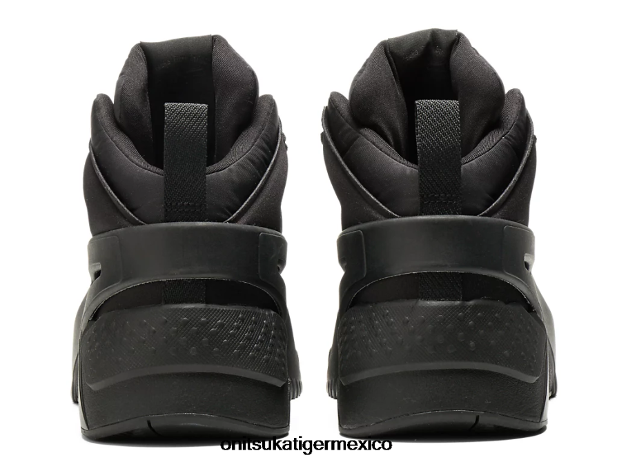 Onitsuka Tiger zapatos 4P8D6N203 negro unisexo zapatillas deportivas con logo grande infladas