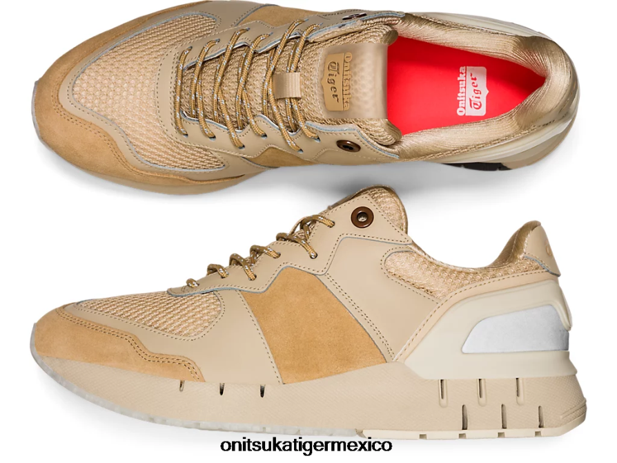 Onitsuka Tiger zapatos 4P8D6N206 beige pálido/beige hoja unisexo corredor rebilac mp