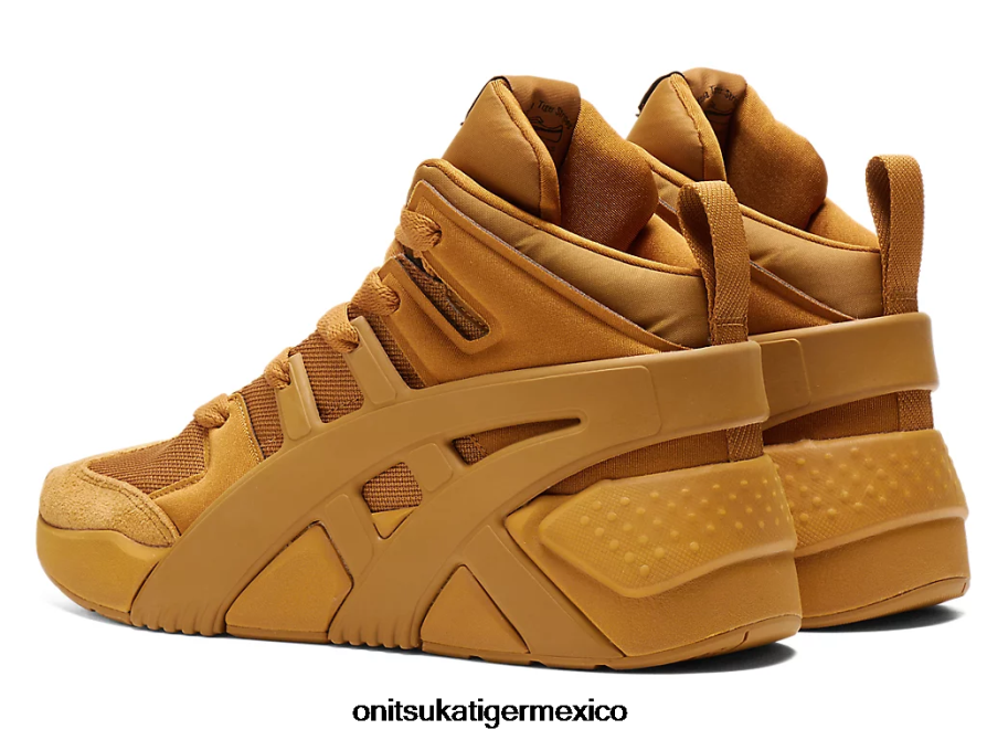 Onitsuka Tiger zapatos 4P8D6N207 presidio bronceado unisexo zapatillas deportivas con logo grande infladas